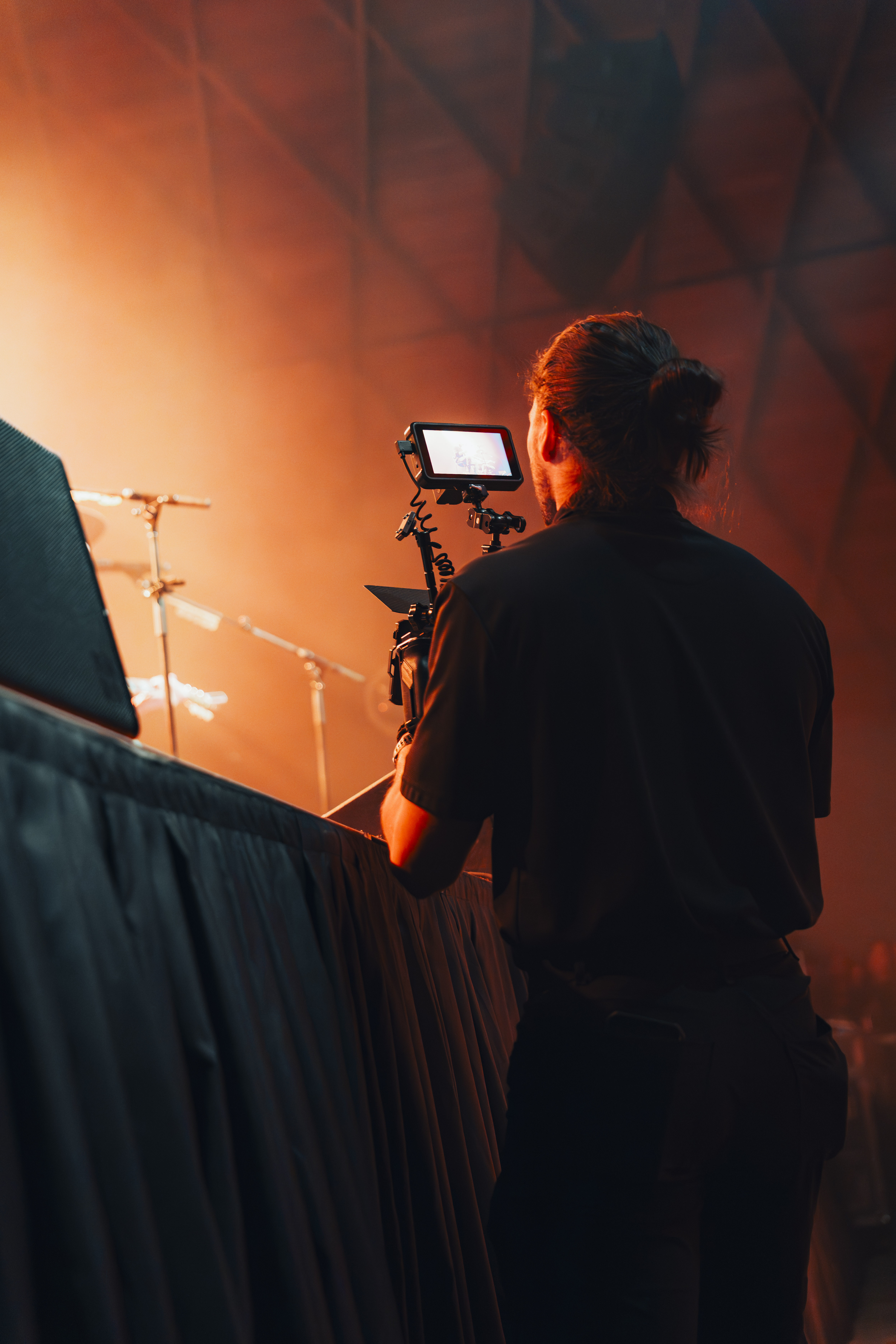 Behind the scenes production